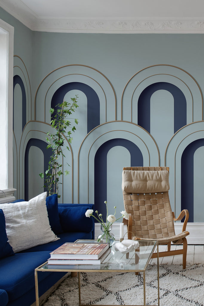Wallpapering an Archway: A Bold Stroke That Redefines Your Space